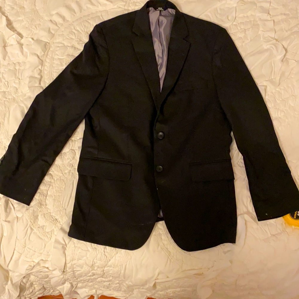 Black blazer man teen boy 38S used ones